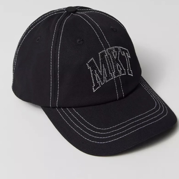 Urban Outfitters NWT Market Rhinestone Arc Paneled adjustable Hat. - Picture 1 of 7